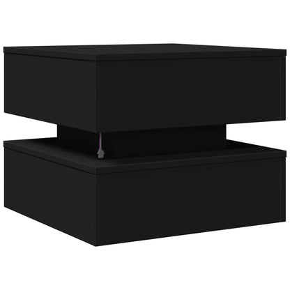 Coffee Table | Black | Engineered wood | Low | Coffee Table | Square