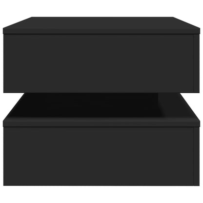 Coffee Table | Black | Engineered wood | 90x50x40 cm | Coffee Table