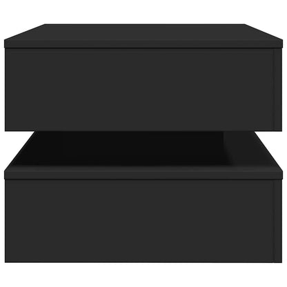 Coffee Table | Black | Engineered wood | 90x50x40 cm | Coffee Table