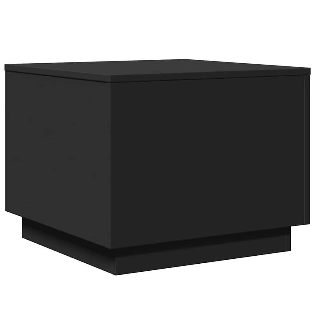 Coffee Table | Black | Engineered wood | 50 cm x 50 cm x 40 cm