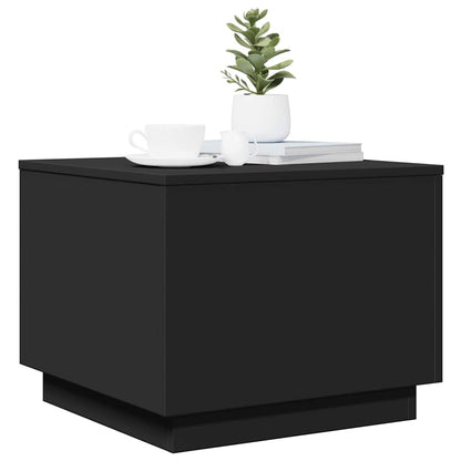 Coffee Table | Black | Engineered wood | 50 cm x 50 cm x 40 cm