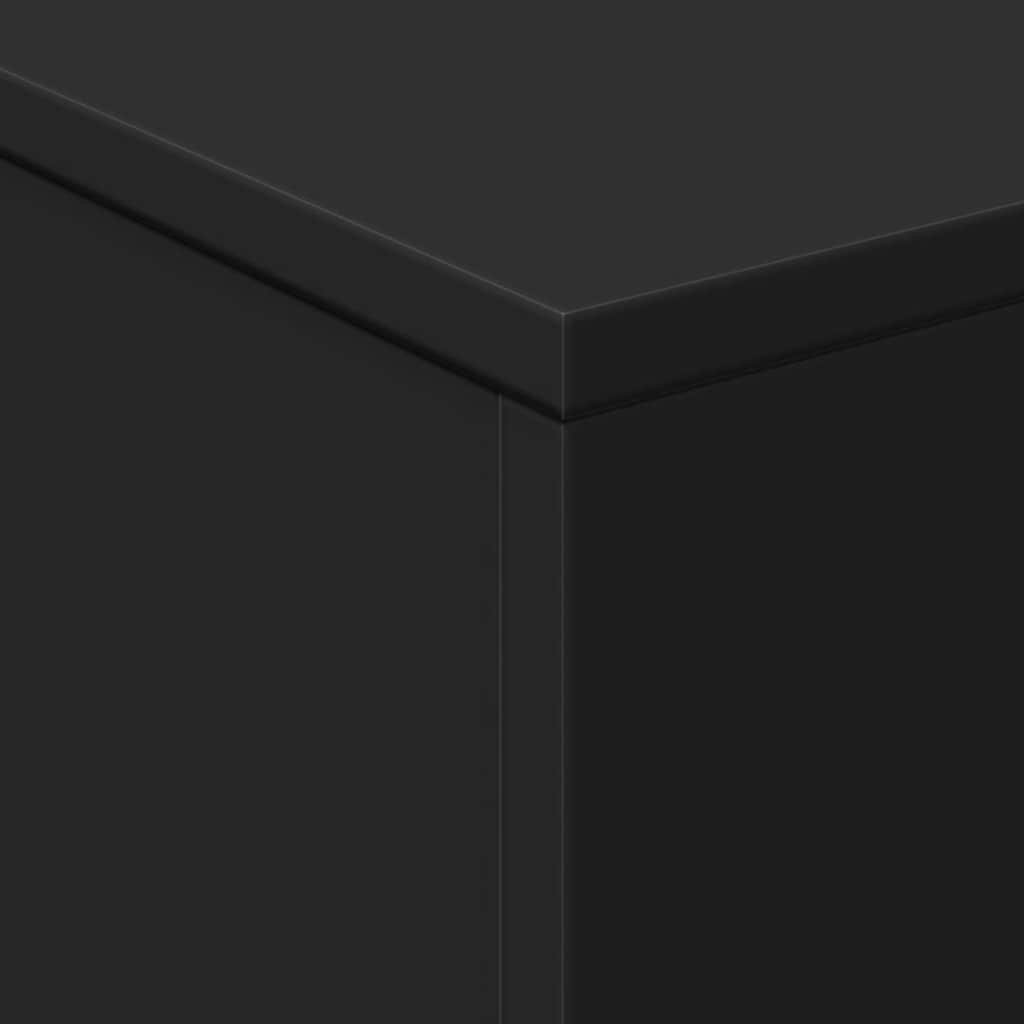 Coffee Table | Black | Engineered wood | 50 cm x 50 cm x 40 cm