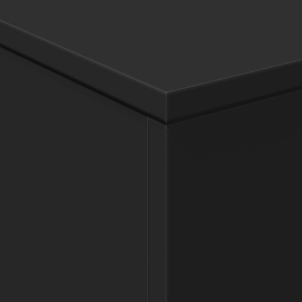 Coffee Table | Black | Engineered wood | 50 cm x 50 cm x 40 cm