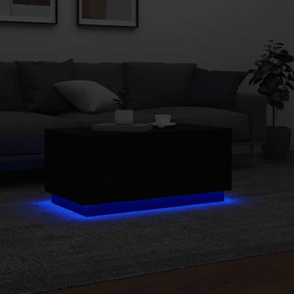 Coffee Table | Black | Engineered Wood | Medium | Coffee Table