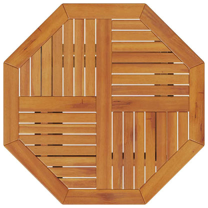 Folding Garden Table Ø70x75 cm Solid Wood Acacia