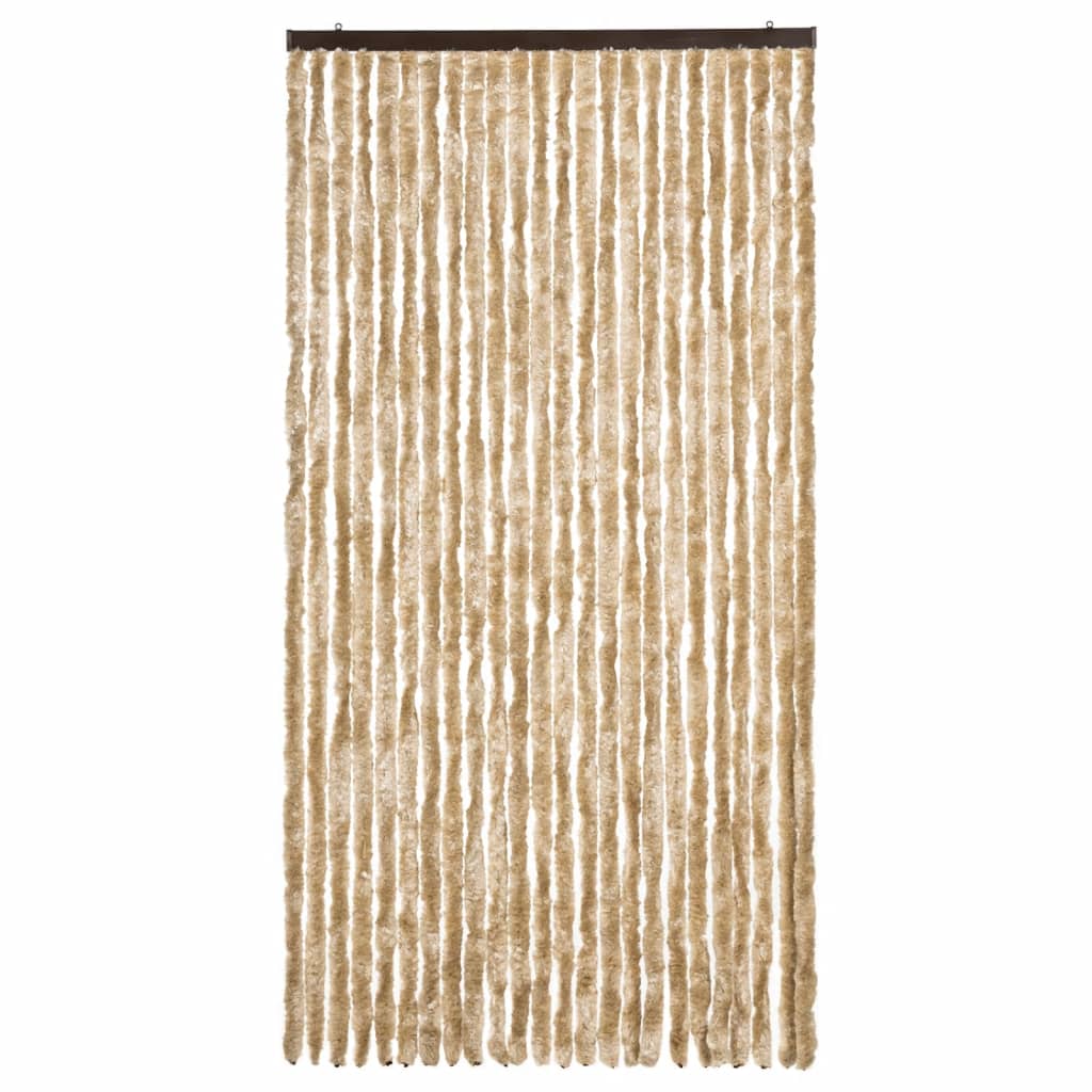 Fly Curtain Beige 100x200 cm Chenille