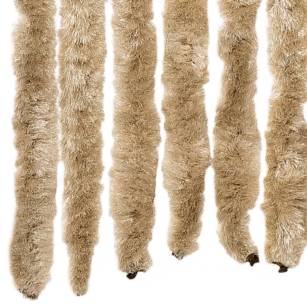 Fly Curtain Beige 100x200 cm Chenille