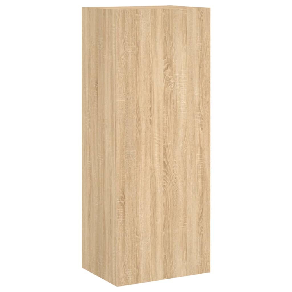 TV Wall Unit | Sonoma Oak | Engineered Wood | Medium | TV Wall Unit