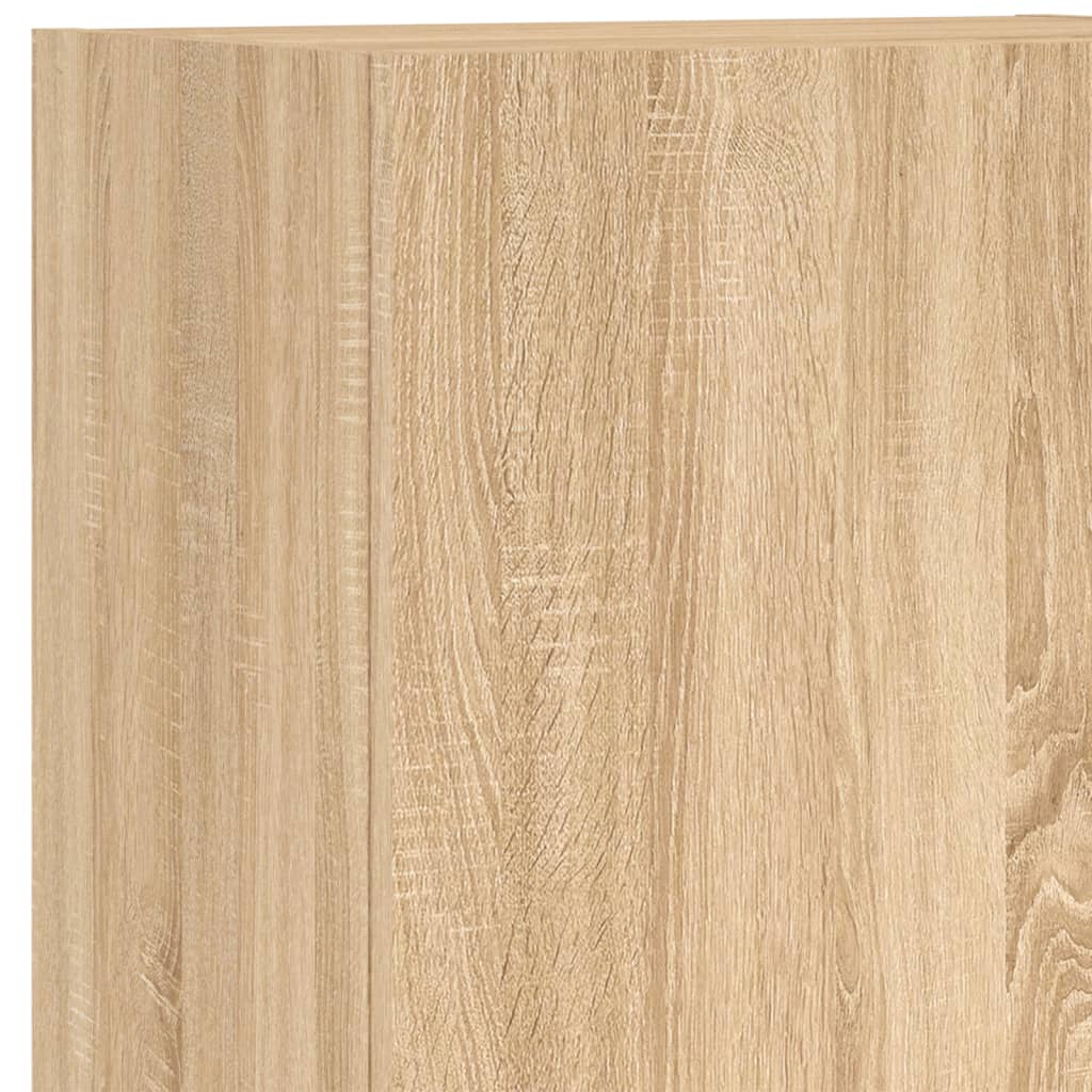 TV Wall Unit | Sonoma Oak | Engineered Wood | Medium | TV Wall Unit