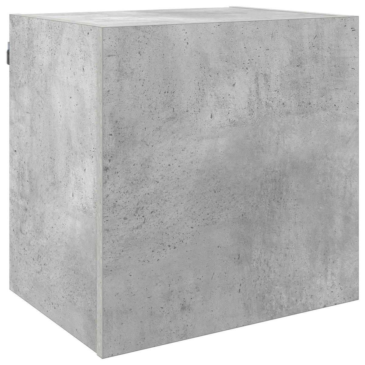 4 Piece TV Wall Units Concrete Grey Engineered Wood