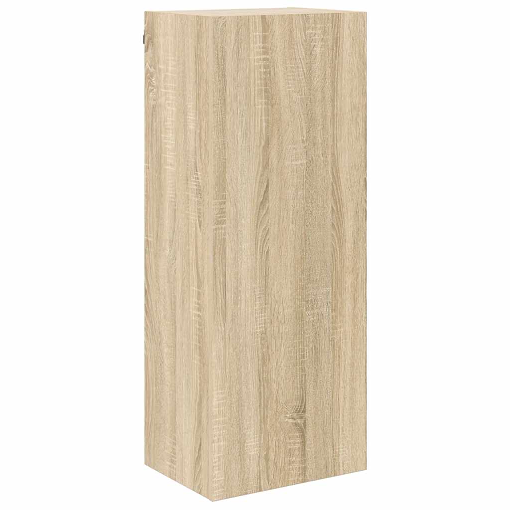 5 Piece TV Wall Units Sonoma Oak Engineered Wood
