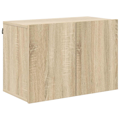 5 Piece TV Wall Units Sonoma Oak Engineered Wood