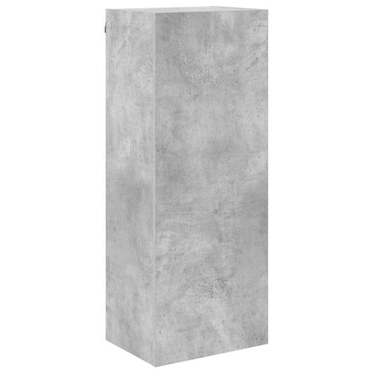 5 Piece TV Wall Units Concrete Grey Engineered Wood