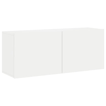 | TV Wall Units | Wall-mounted 6 pcs white Engineered wood