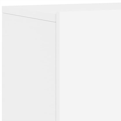 TV Wall Unit | White | Engineered wood | Large | Wall mounting