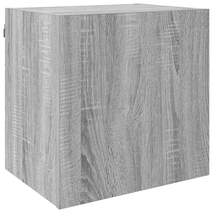 4 Piece TV Wall Units Grey Sonoma Engineered Wood