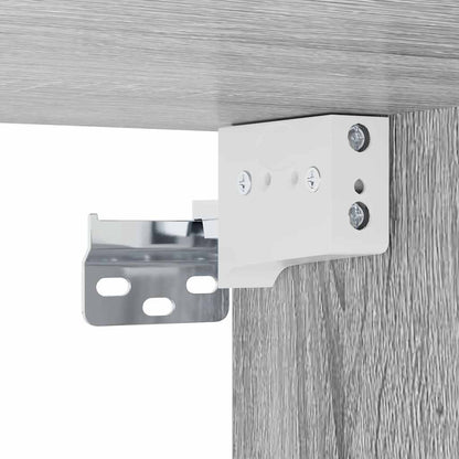 4 Piece TV Wall Units Grey Sonoma Engineered Wood