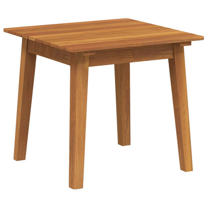 Side Table Brown 45 x 45 x 40 cm Solid Acacia Wood