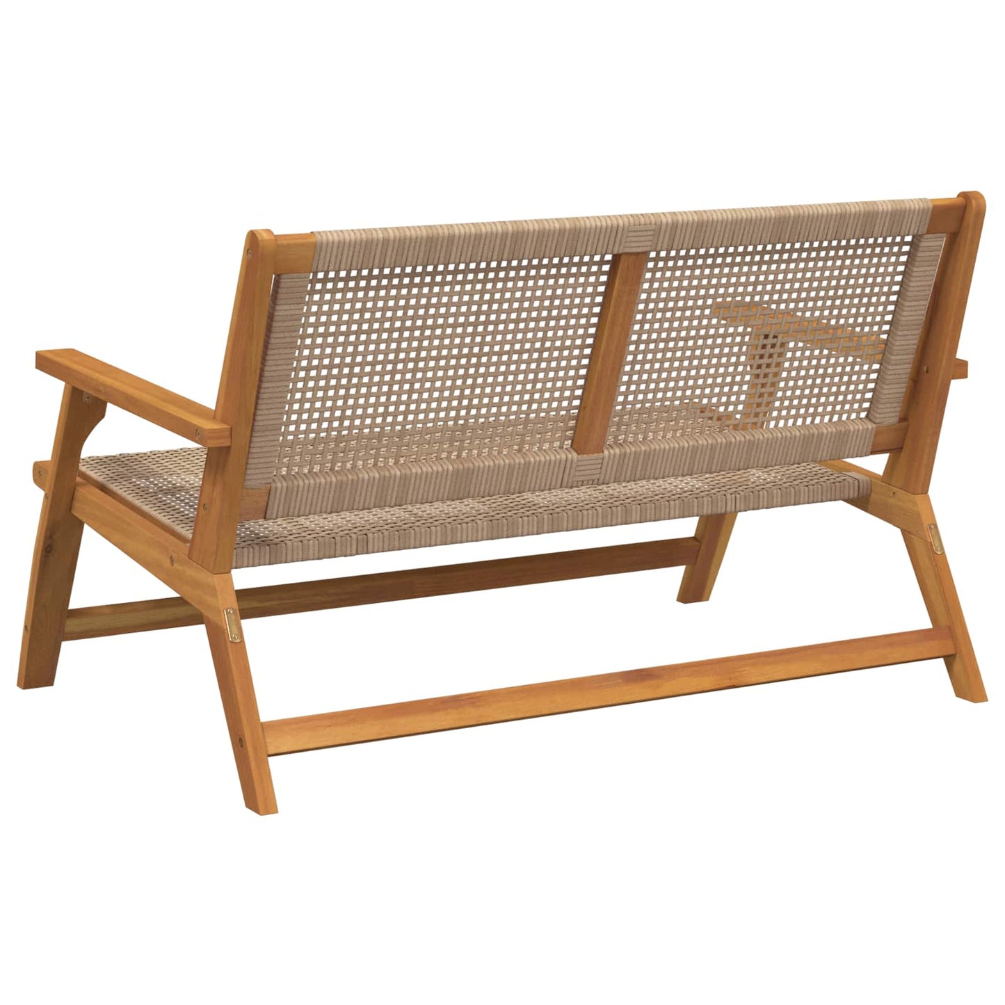 Garden Furniture Beige 122 x 78 x 73 cm Solid Acacia Wood