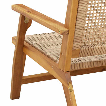 Garden Furniture 2 pcs Beige 67 x 78 x 73 cm Solid Acacia Wood