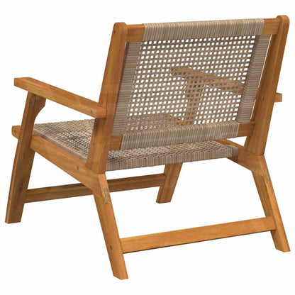 Garden Furniture 2 pcs Beige 67 x 78 x 73 cm Solid Acacia Wood