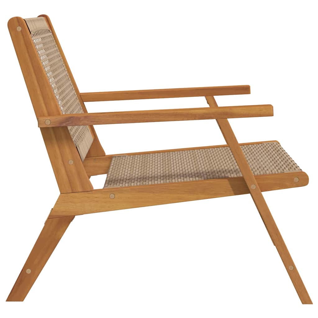Garden Furniture 2 pcs Beige 67 x 78 x 73 cm Solid Acacia Wood