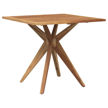 Garden Table Square 85x85x75 cm Solid Wood Acacia