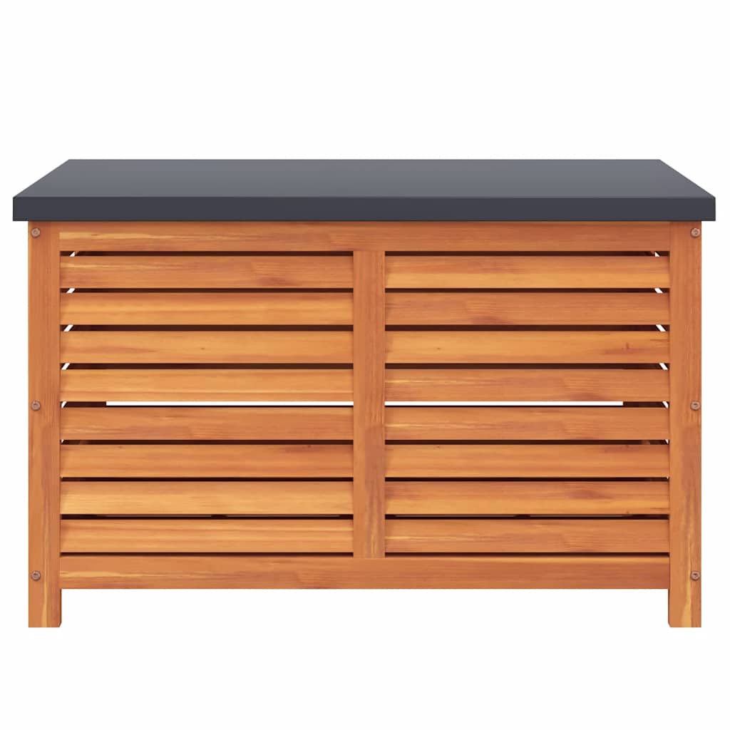 Garden Storage Box 90x48x55 cm Solid Wood Eucalyptus