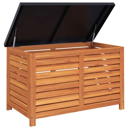Garden Storage Box 90x48x55 cm Solid Wood Eucalyptus