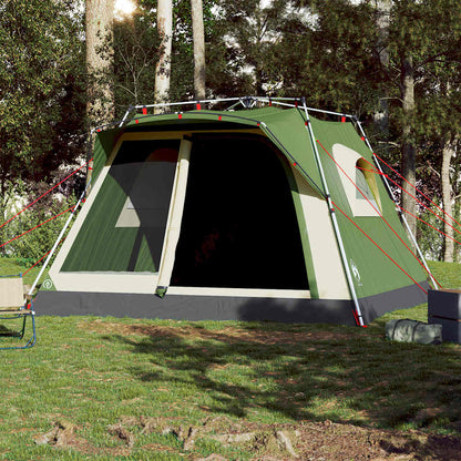 Family Tent Cabin 7-Person Green Quick Release