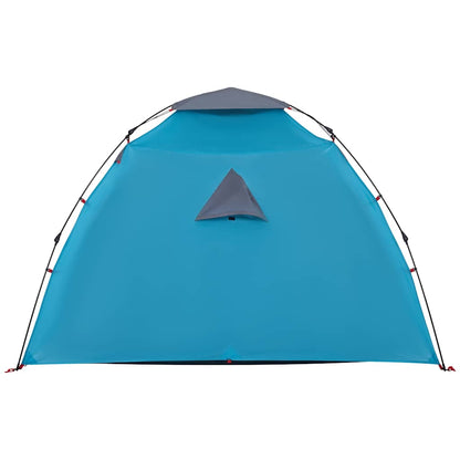 Camping Tent Dome 4-Person Blue Quick Release