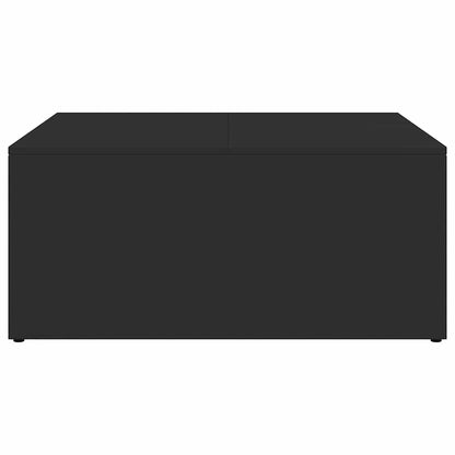 Nesting Coffee Tables 2 pcs Black Engineered Wood and Metal