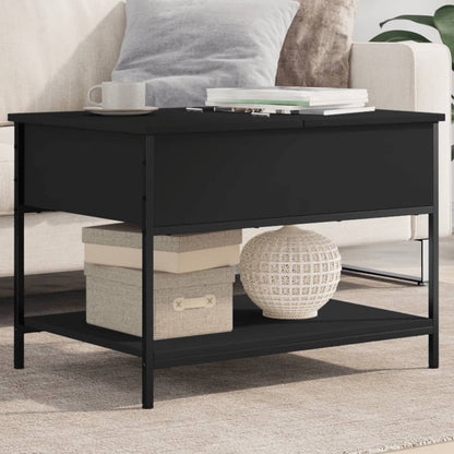 Coffee Table | Black | Engineered wood, metal | Adjustable Feet