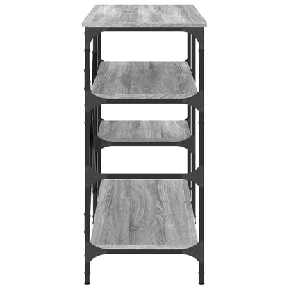 Baker's Rack Grey Sonoma 90x40x84 cm Engineered Wood and Metal