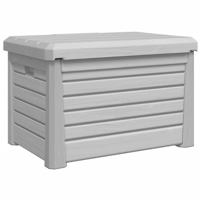 Outdoor Cushion Box Grey 73x50.5x46.5 cm Polypropylene