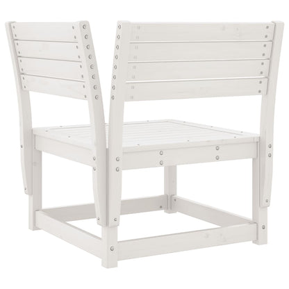 Garden Lounge Set | White | Solid Pine Wood | Medium | Modular