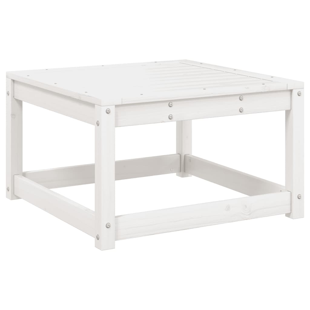 Garden Lounge Set | White | Solid Pine Wood | Medium | Modular