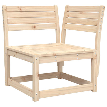 Garden Sofa Set | Natural wood | Solid pine wood | 3 Piece Set