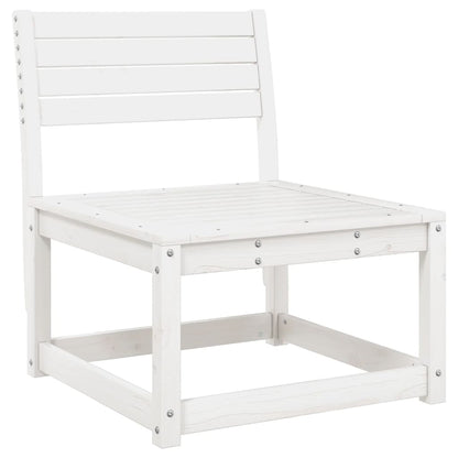 Garden Sofa Set | White | Solid Pine Wood | 5 Piece Set | Modular