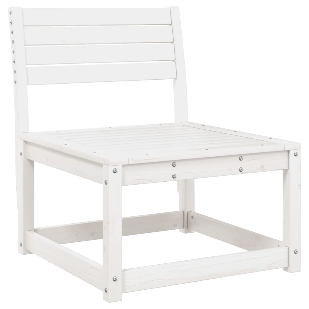 Garden Sofa Set | White | Solid pine wood | Large | Modular