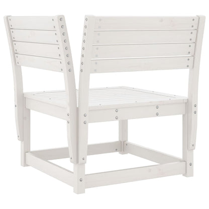 Garden Sofa Set | White | Solid pine wood | Large | Modular