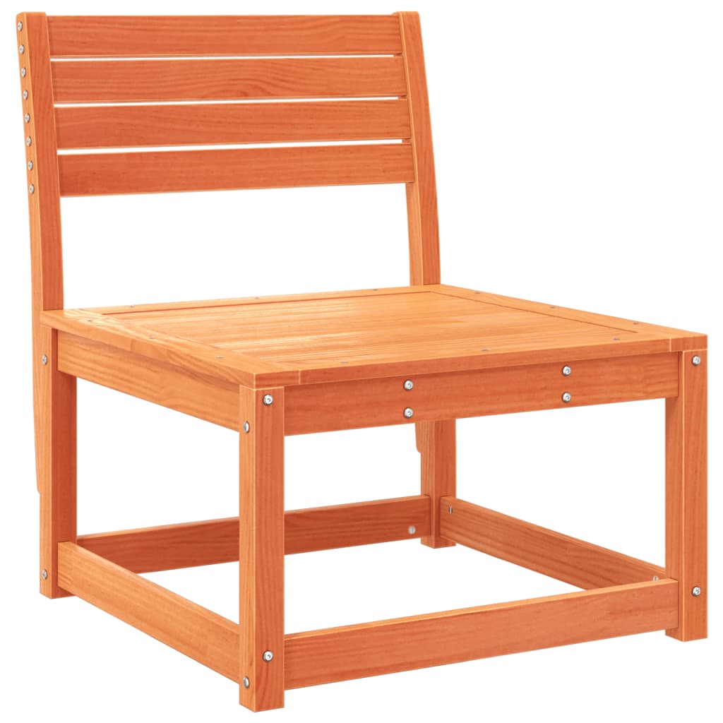 Garden Sofa Set | Wax brown | Solid pine wood | Large | Modular