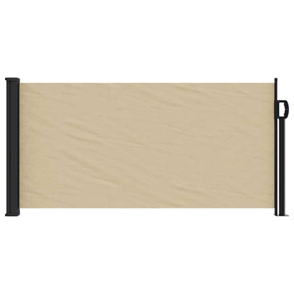 Retractable Side Awning Beige 100x300 cm