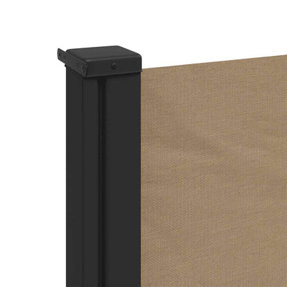 Retractable Side Awning Taupe 100x300 cm