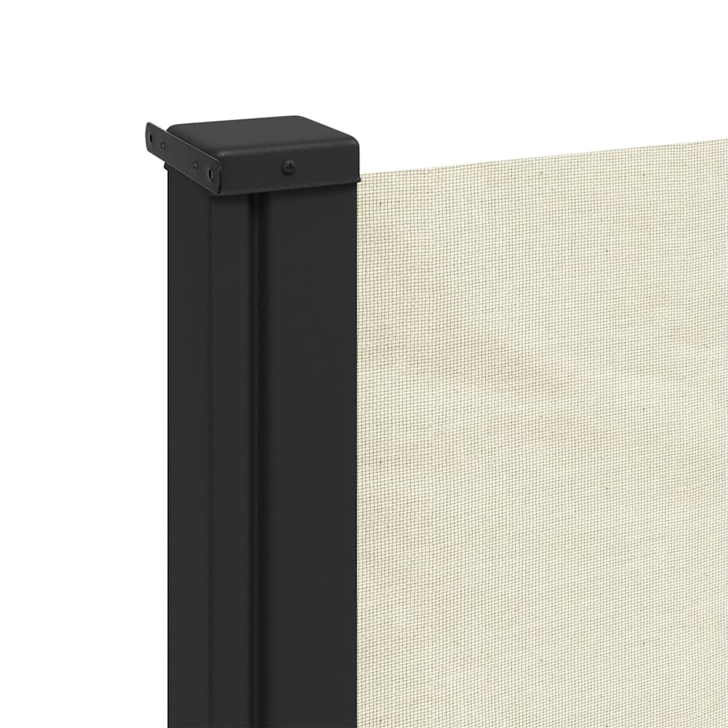 Retractable Side Awning Cream 117x300 cm