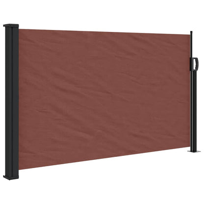 Retractable Side Awning Brown 117x300 cm