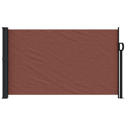 Retractable Side Awning Brown 117x300 cm