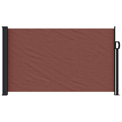 Retractable Side Awning Brown 117x300 cm