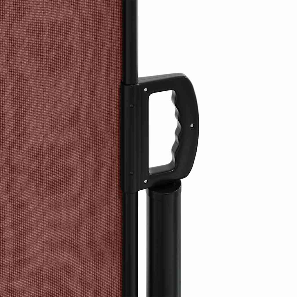 Retractable Side Awning Brown 117x300 cm