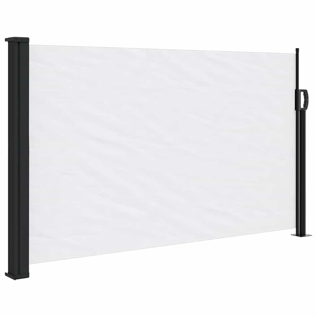 Retractable Side Awning White 117x300 cm